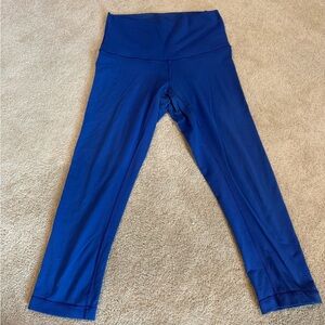 Lululemon 21” Blue Capri Leggins